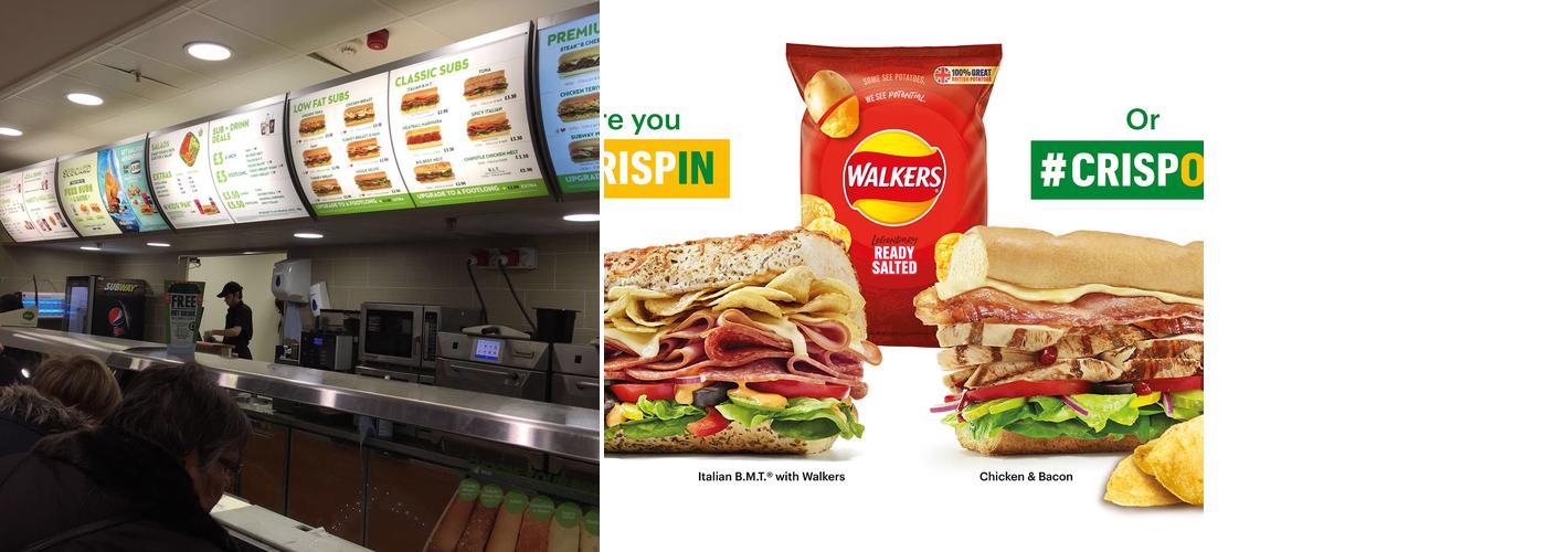 Subway Menu