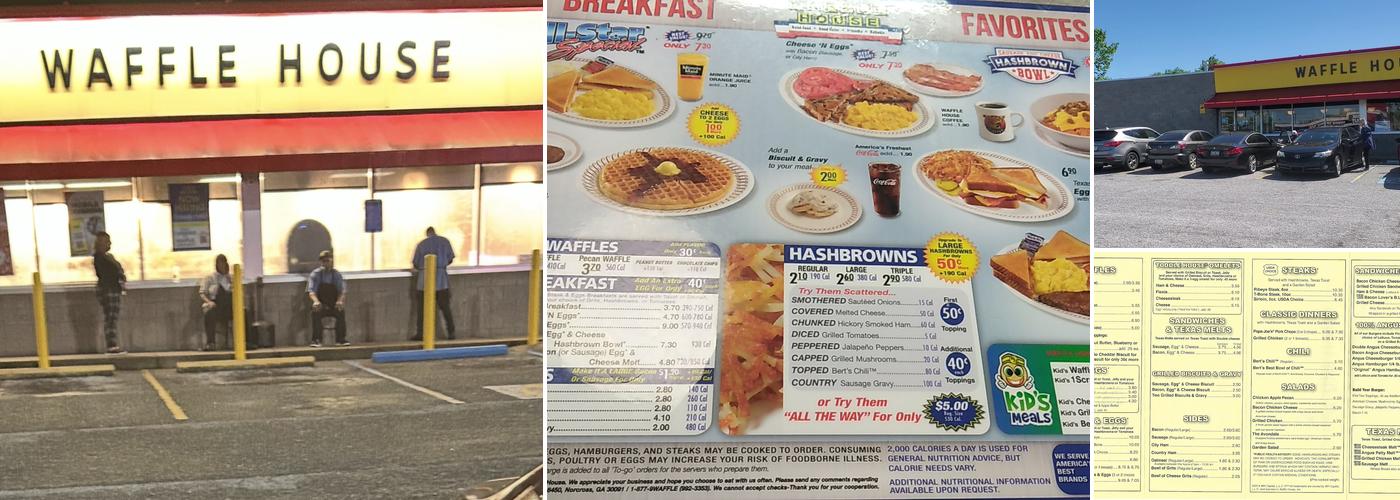 Waffle House Menu