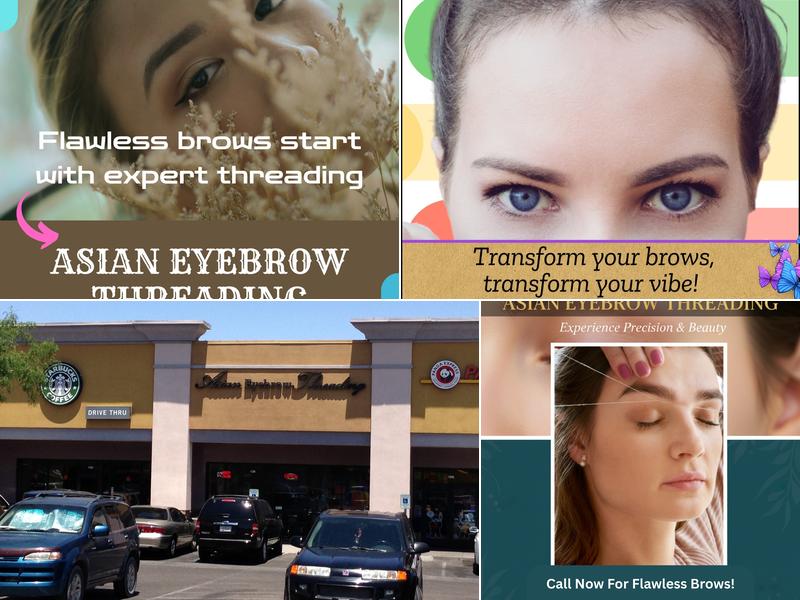 Asian Eyebrow Threading