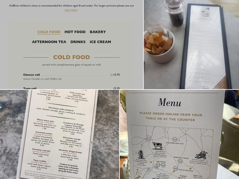 Huffkins Kingston (Huffkins at John Lewis & Partners) Menu