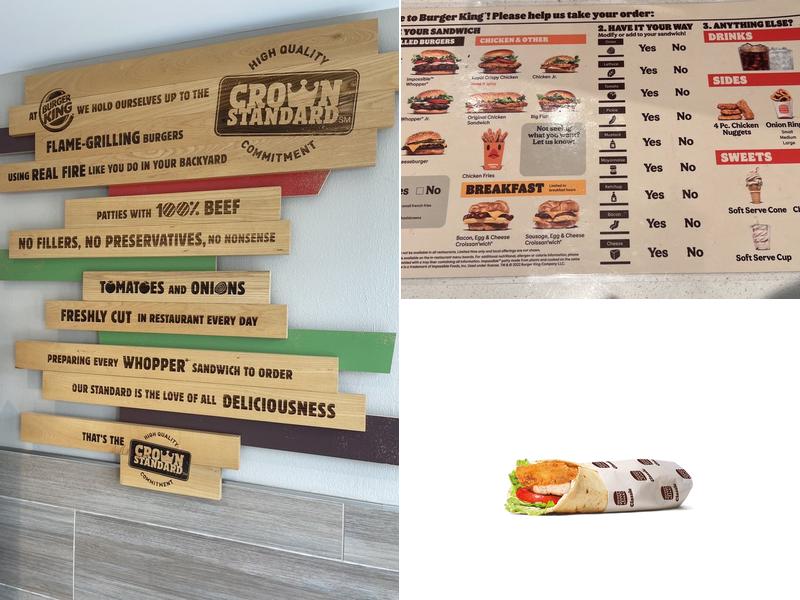Burger King Menu