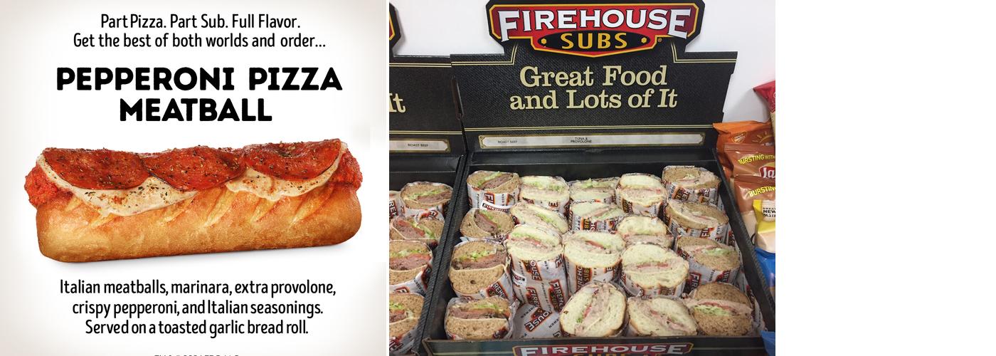 Firehouse Subs Pensacola #4 Menu