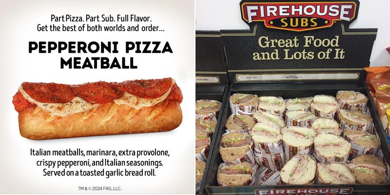 Firehouse Subs Pensacola #4 Menu