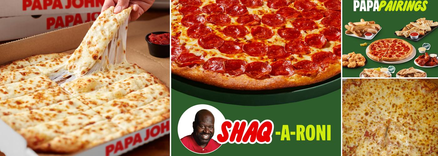 Papa Johns Pizza Menu