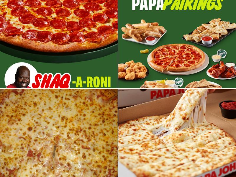 Papa Johns Pizza Menu