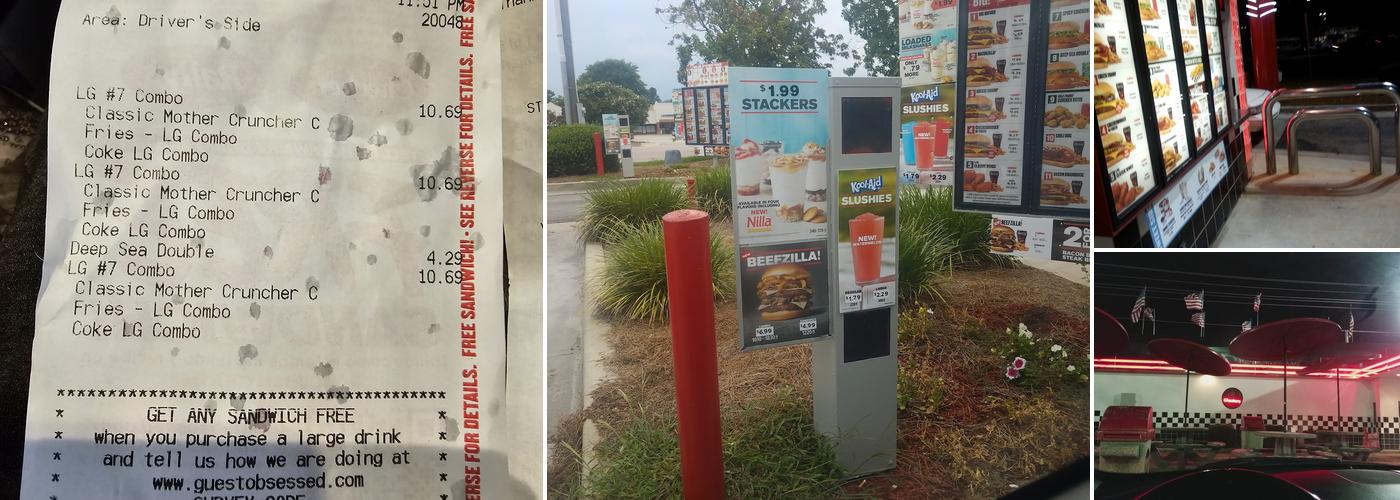 Checkers Menu