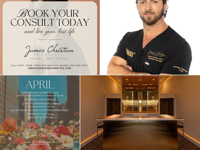 James Christian Cosmetics Botox & Fillers NYC
