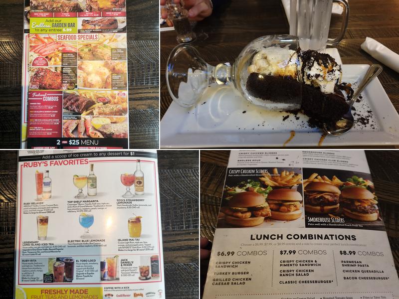 Ruby Tuesday Menu