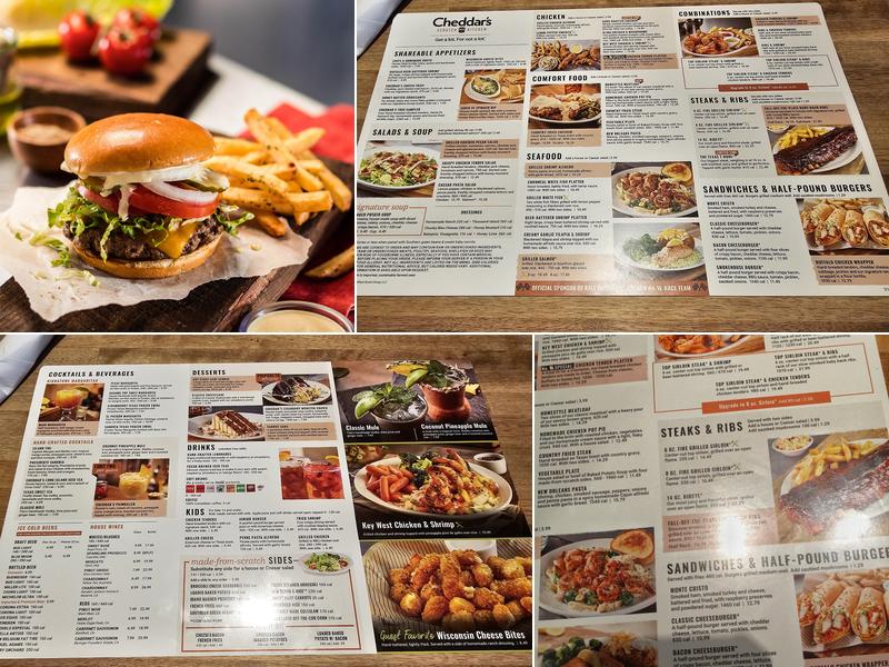 Cheddar's Scratch Kitchen Menu
