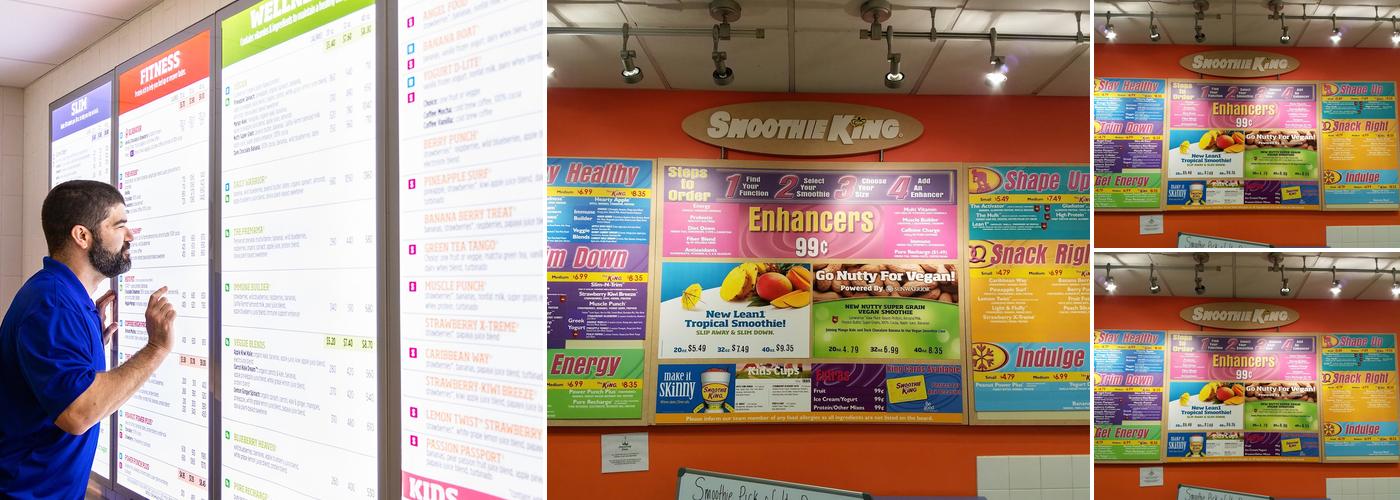 Smoothie King Menu