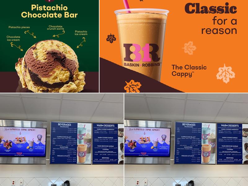 Baskin-Robbins Menu