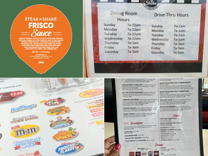 Steak 'n Shake Menu