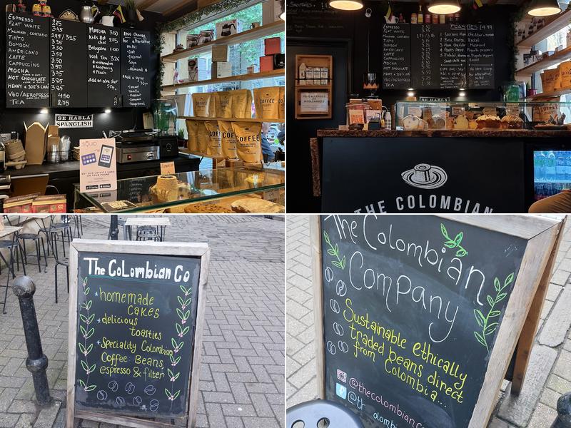 The Colombian Company Menu