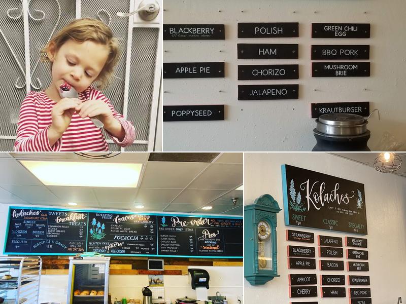 Just a Pinch Bakery Menu