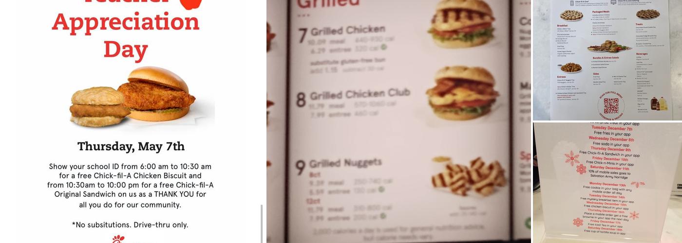 Chick-fil-A Menu