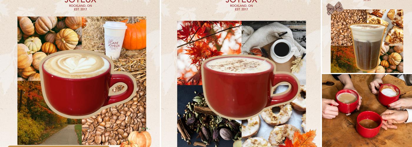 Café Joyeux / Joyful Coffee Menu