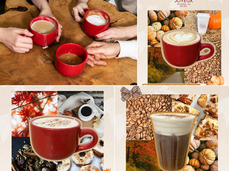 Café Joyeux / Joyful Coffee Menu