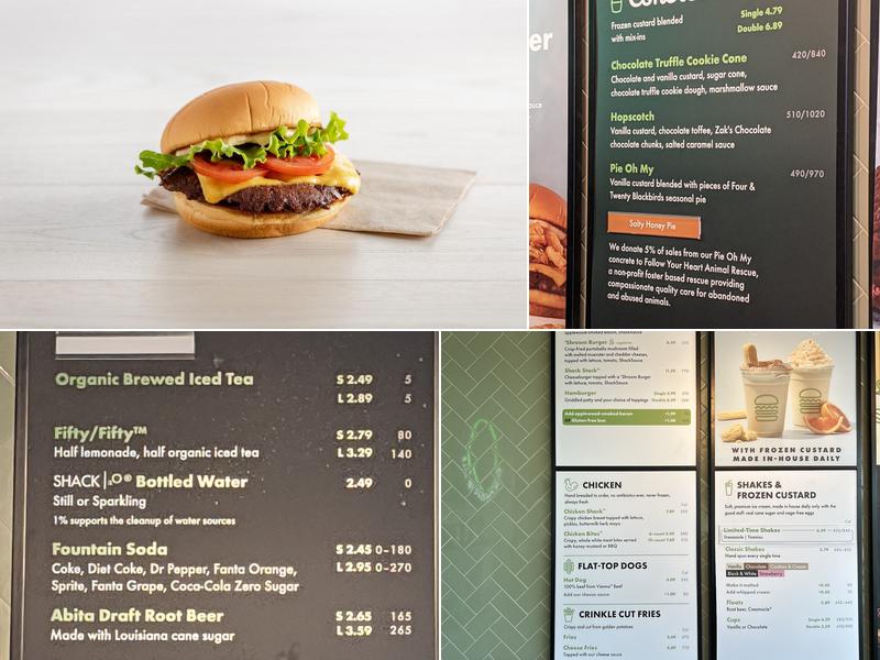 Shake Shack San Tan Village Menu