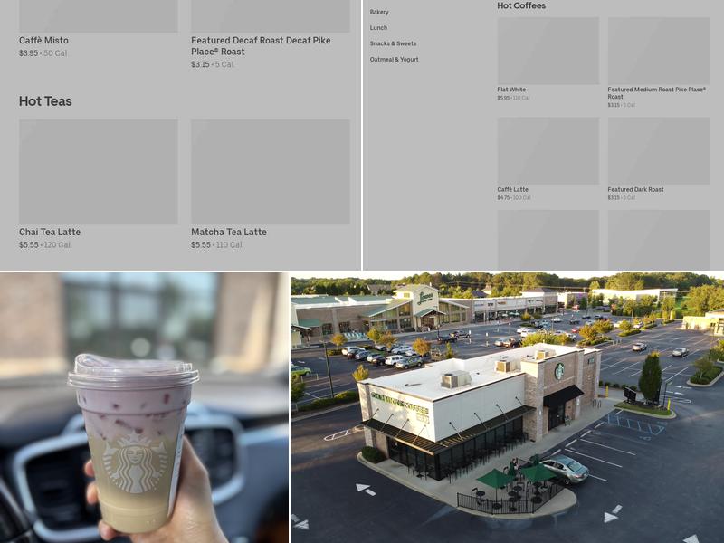 Starbucks Menu