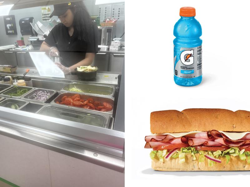 Subway Menu