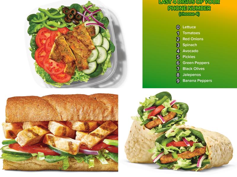 Subway Menu