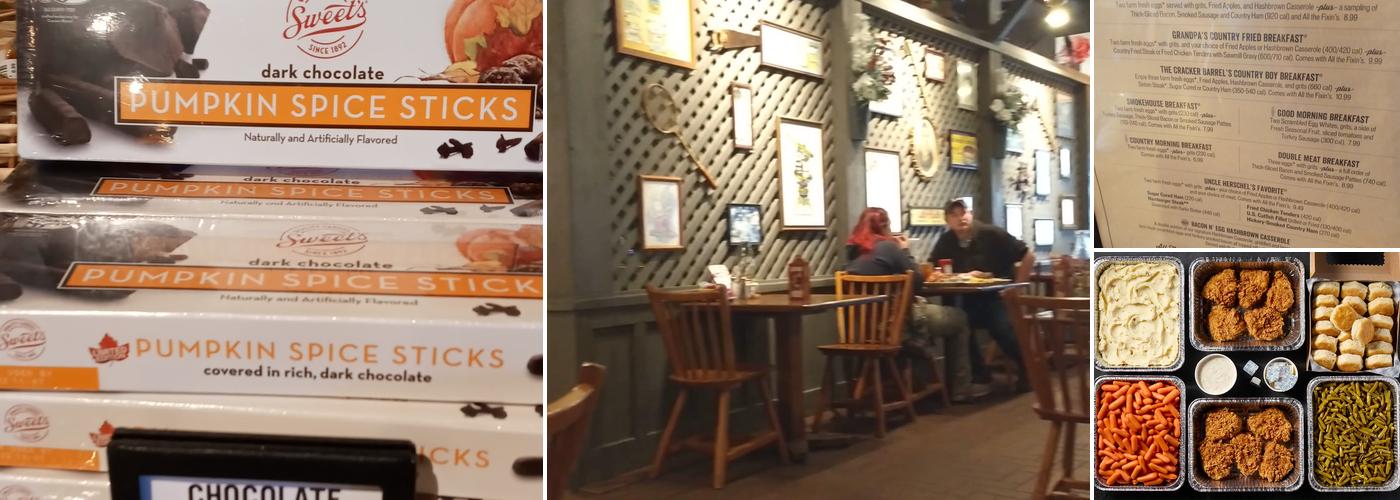 Cracker Barrel Old Country Store Menu