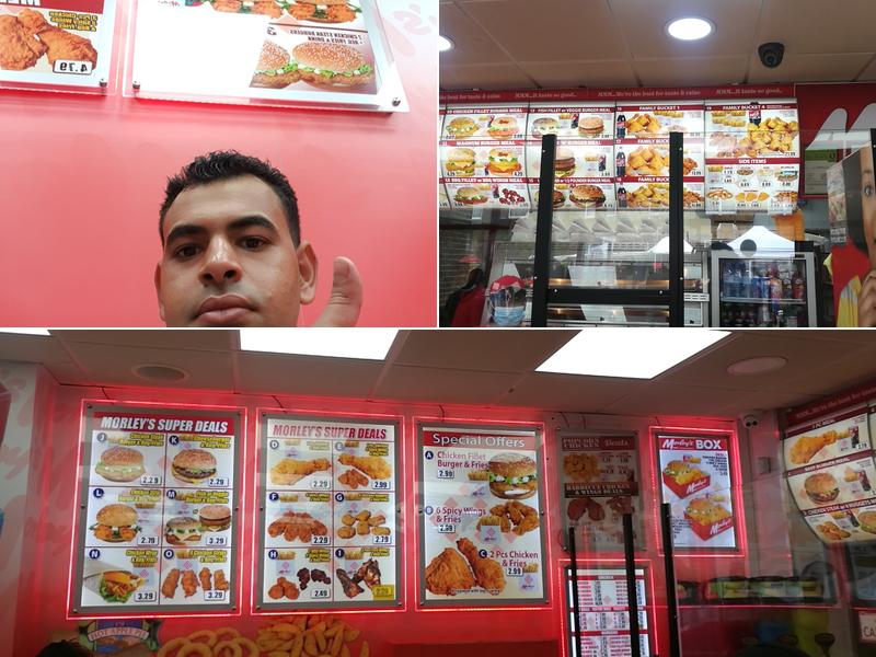 Morleys Walworth Road Menu