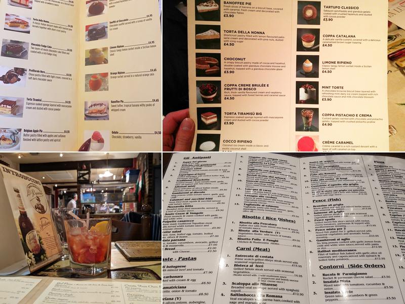 La Luna - Walworth Road Menu