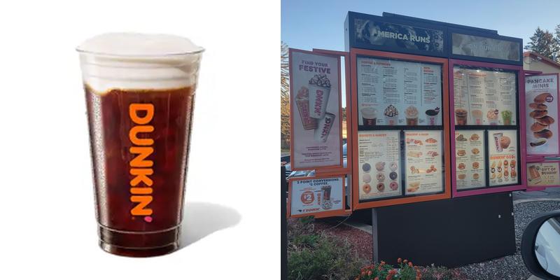 Dunkin' Menu