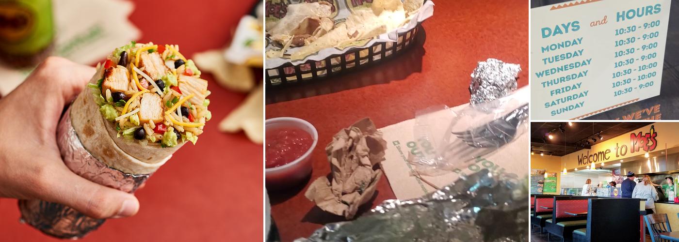 Moe's Southwest Grill Menu