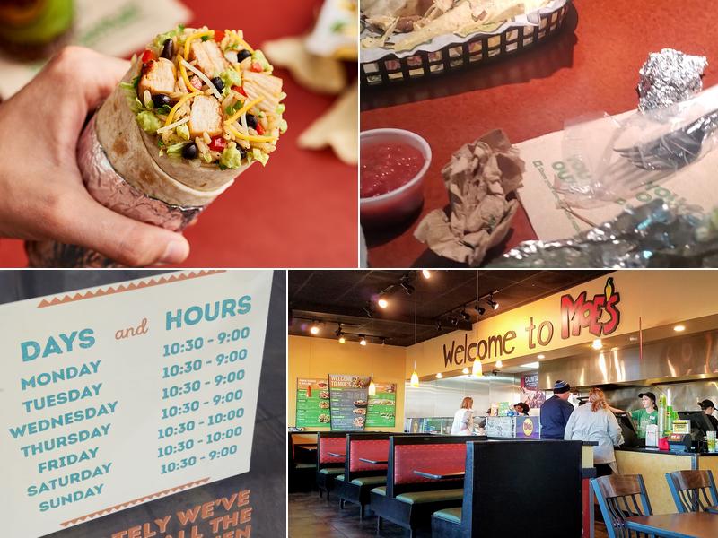 Moe's Southwest Grill Menu