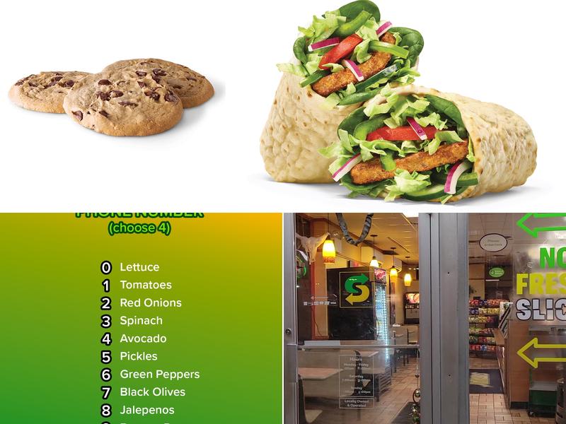 Subway Menu