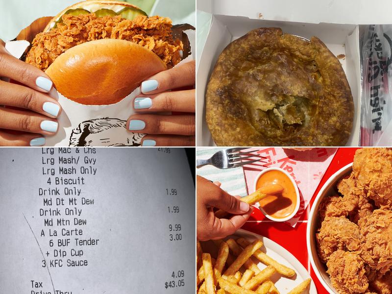 KFC Menu