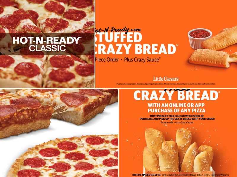 Little Caesars Pizza Menu