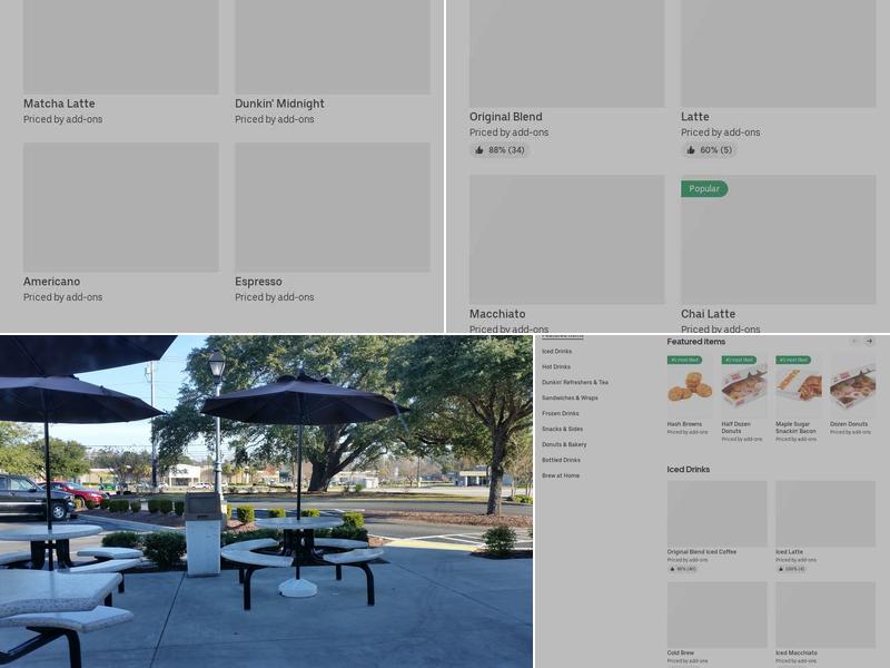 Dunkin' Menu