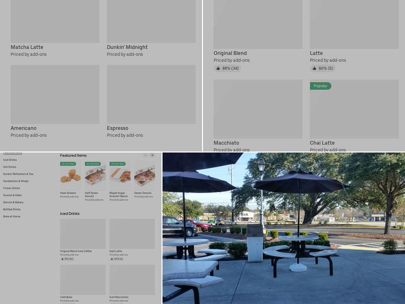 Dunkin' Menu