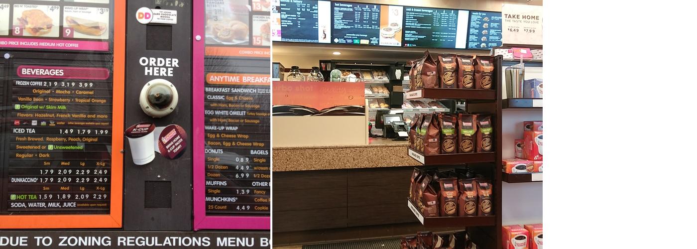 Dunkin' Menu
