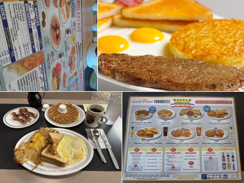Waffle House Menu