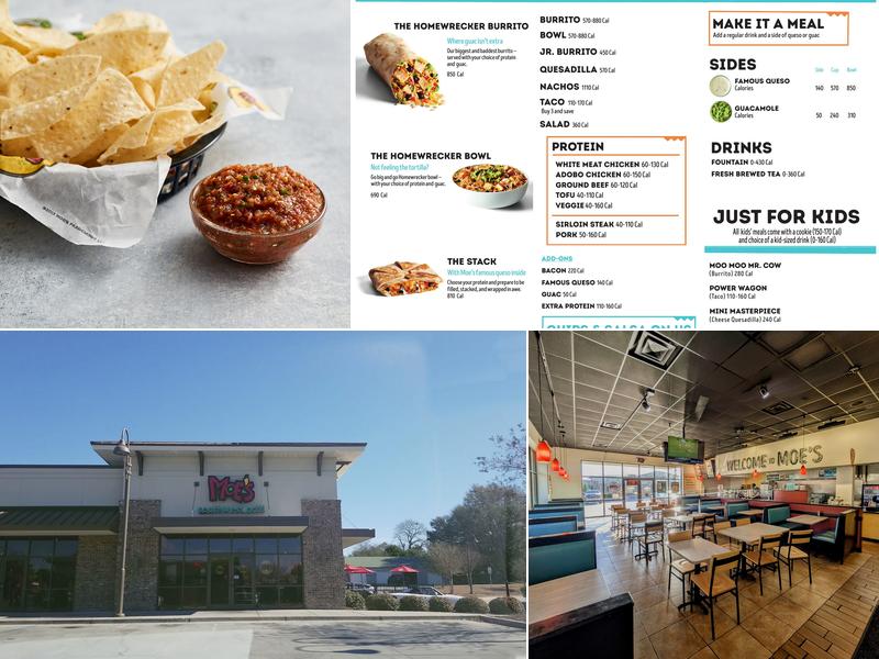 Moe's Southwest Grill Menu