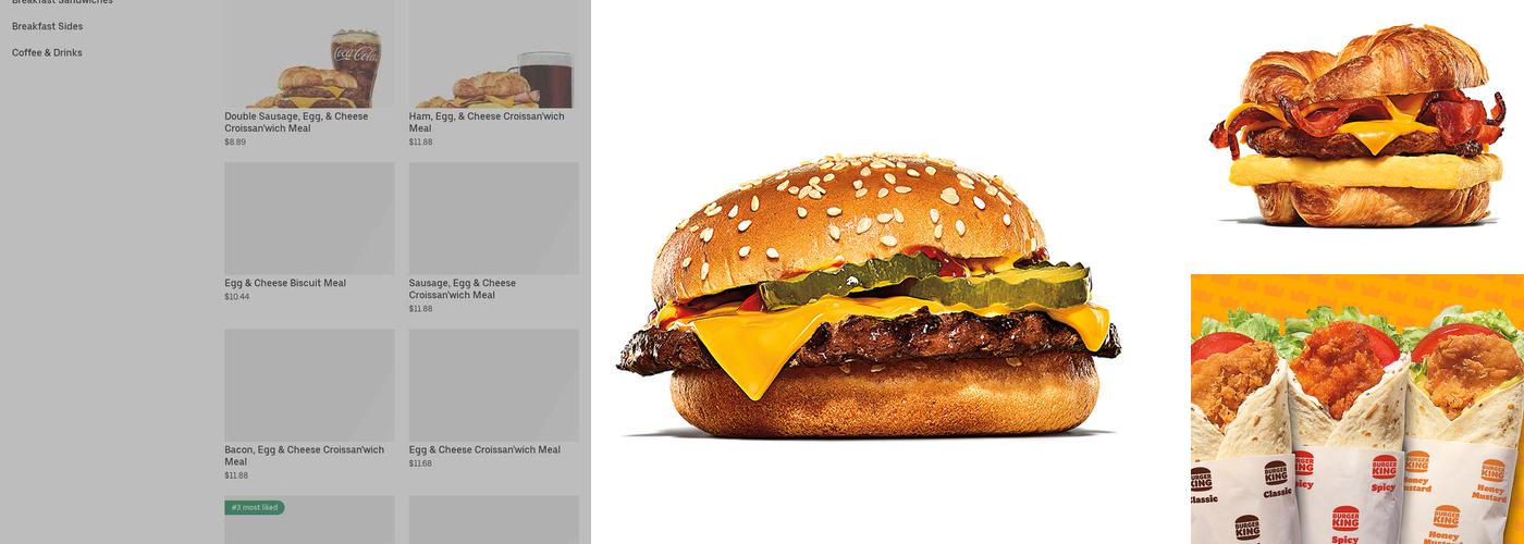 Burger King Menu