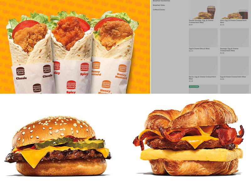 Burger King Menu