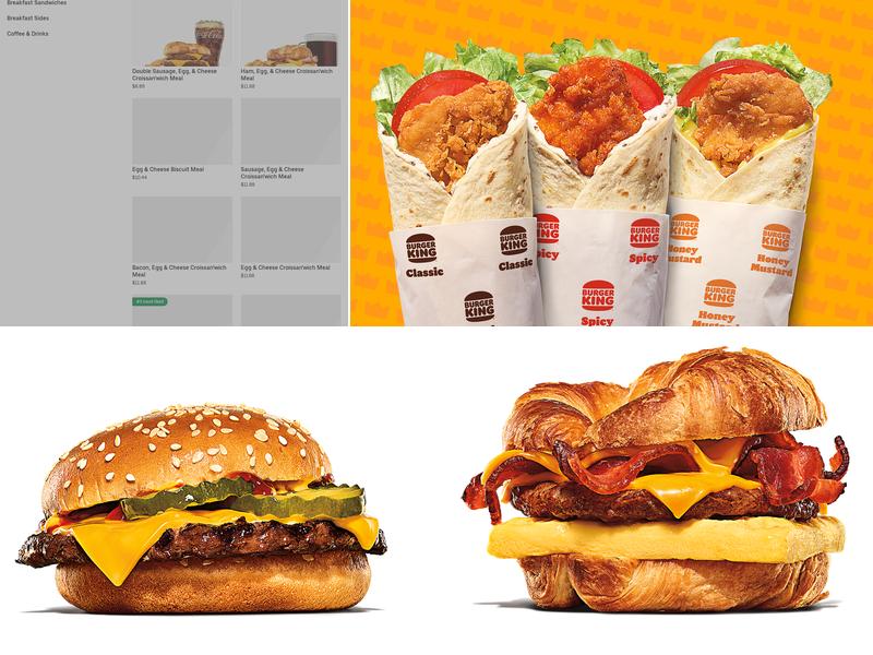 Burger King Menu