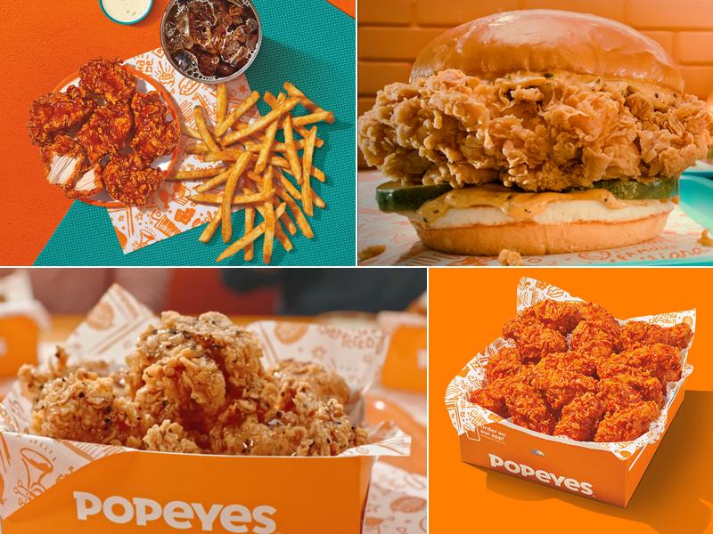 Popeyes Louisiana Kitchen Menu
