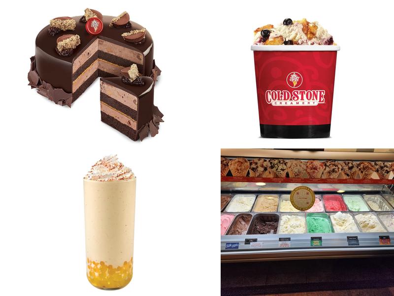 Cold Stone Creamery Menu