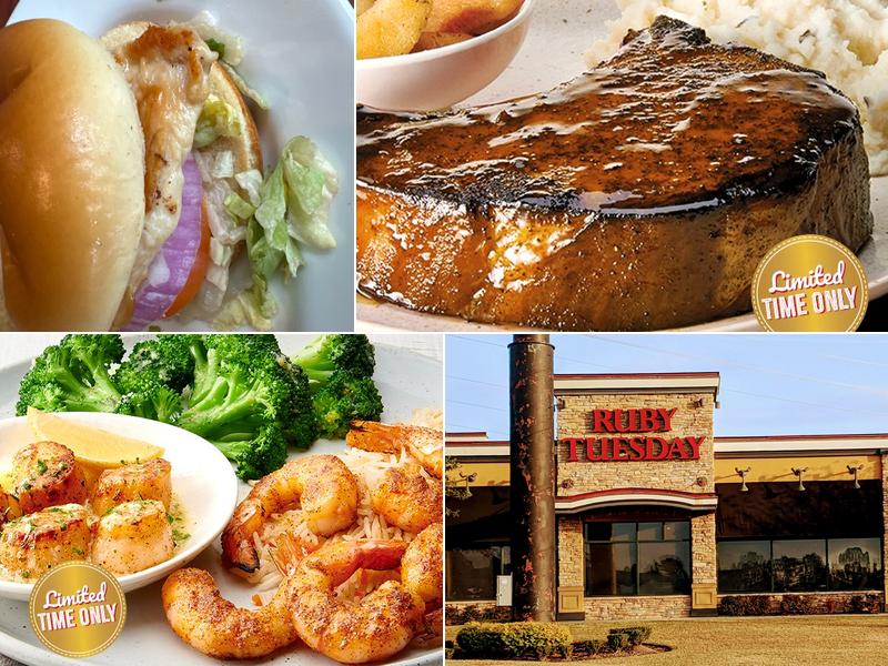 Ruby Tuesday 724 Citadel Rd, Orangeburg
