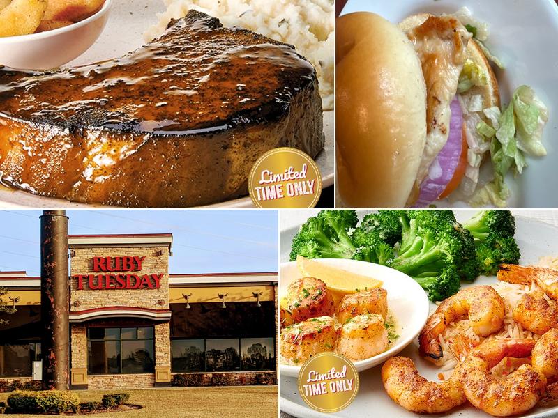 Ruby Tuesday 724 Citadel Rd, Orangeburg