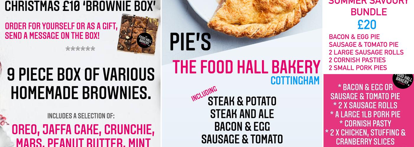 The Food Hall Bakery Cottingham Limited Menu