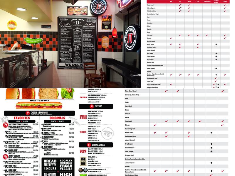 Jimmy John's Menu