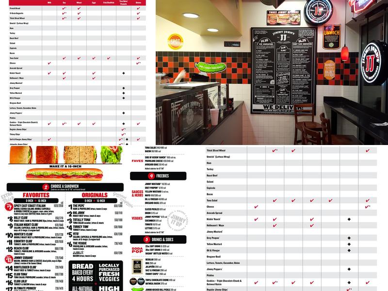 Jimmy John's Menu