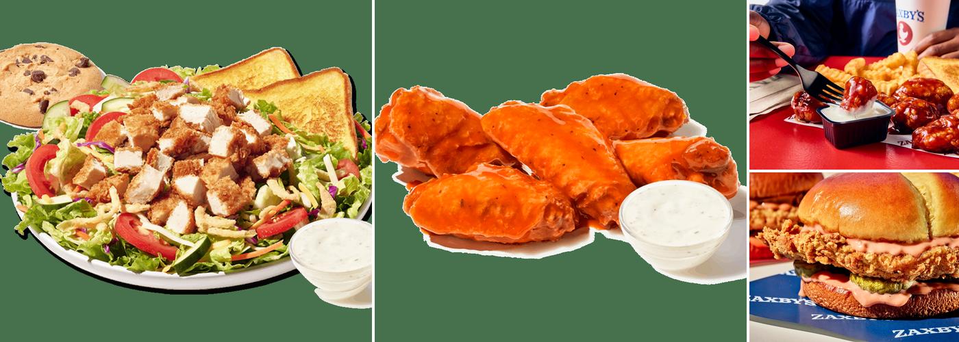 Zaxby's Chicken Fingers & Buffalo Wings Menu